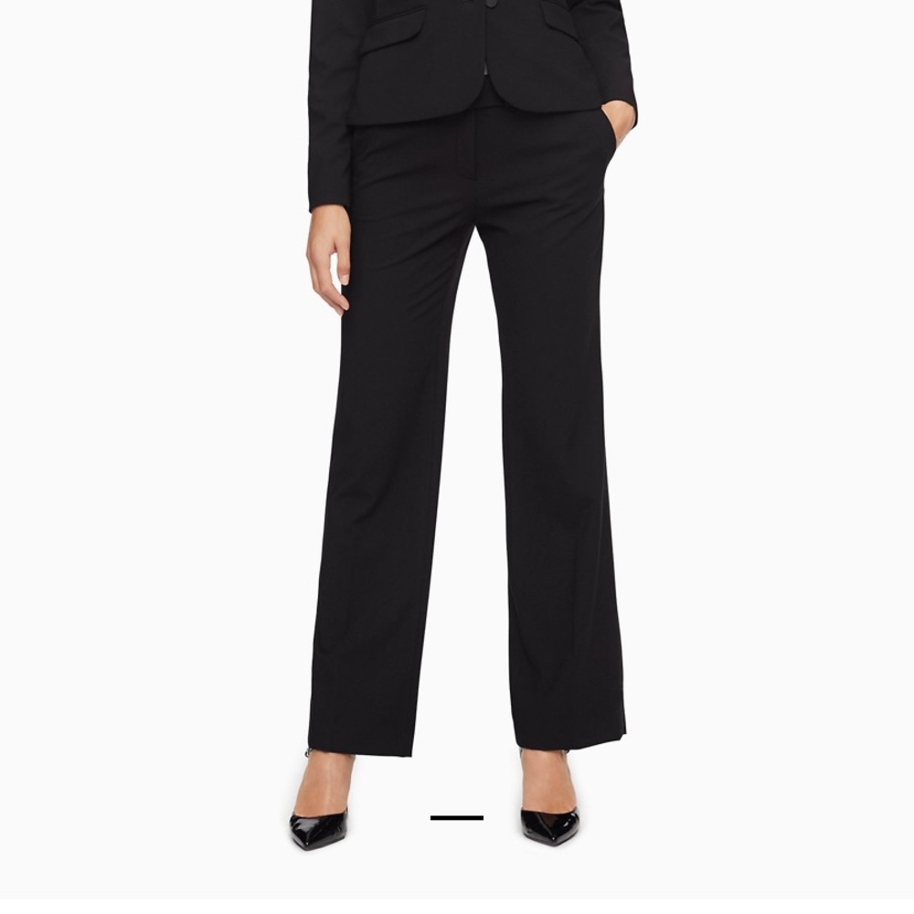 Classic Fit Suit Pants - Calvin Klein - Size 6